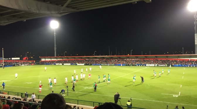 Ireland Wolfhounds vs. England Saxxons (9:18)